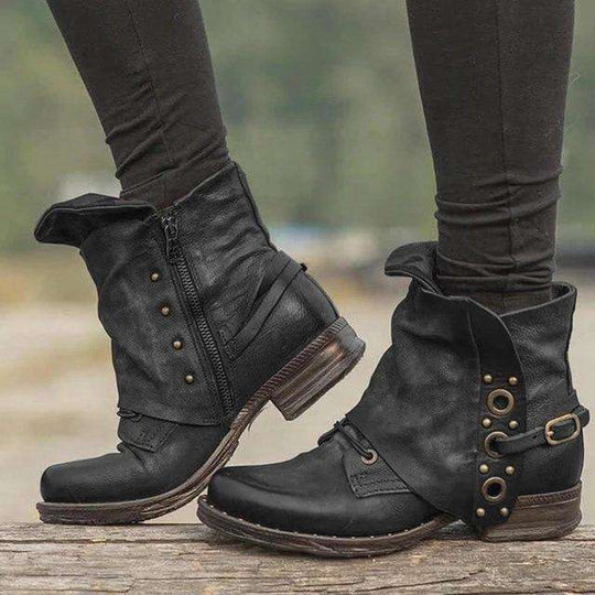 Damen Orthopädische Stiefel Mit Unterstützung Und Eleganz