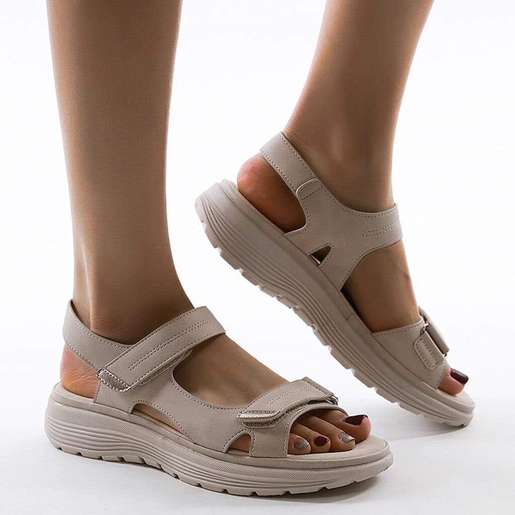 Fudus | Verstellbare Sommer Sandalen Mit Doppelriemen Für Damen