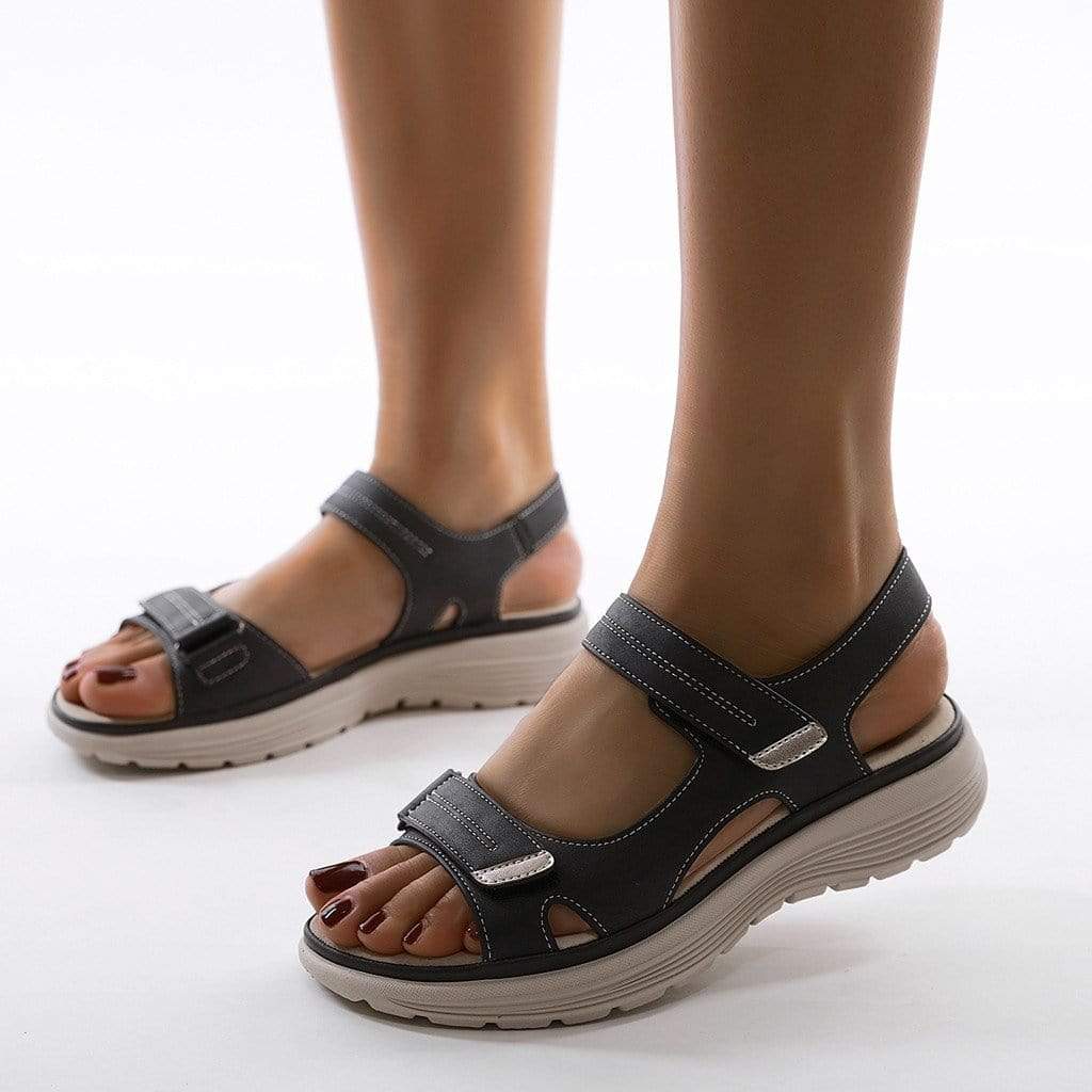 Fudus | Verstellbare Sommer Sandalen Mit Doppelriemen Für Damen